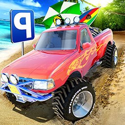 Summer Beach Parking