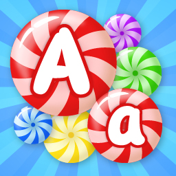 Candy Land Alphabet Letters